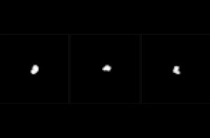 Снимки кометы 67P/Чурюмова-Герасименко, сделанные КА «Розетта» 4 июля 2014 года