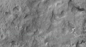 Снимок, сделанный камерой HiRISE АМС «MRO» 27 июня 2014 года