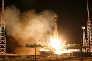 Старт РН «Союз 2.1а» со спутником «Фотон-М» на борту