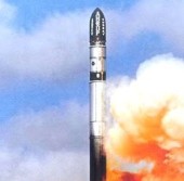 Старт ракета-носителя «Днепр»