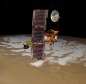 «Mars Odyssey» в представлении художника