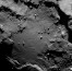 Снимок гладкого участка на поверхности «тела» кометы 67P Чурюмова-Герасименко, сделанный 6 августа 2014 года