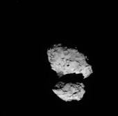 Снимок кометы 67P Чурюмова-Герасименко, сделанный 10 августа 2014 года