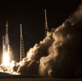 Запуск РН «Atlas 5» со спутником «GPS 2F-7» с космодрома на мысе Канаверал 1 августа 2014 года