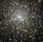 Старое загадочное звездное скопление от Hubble