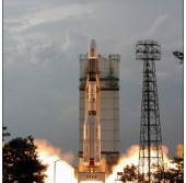 Индии удалось совершить запуск ракеты-носителя со спутником на борту