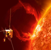 Solar Orbiter в представлении художника