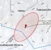 Предполагаемый район падения фрагментов РН «Союз-2.1а